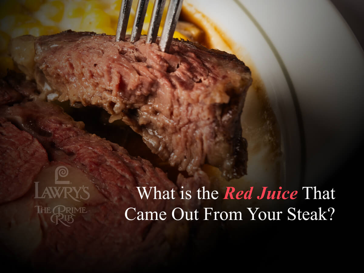 What is the Red Juice That Came Out From Your Steak_