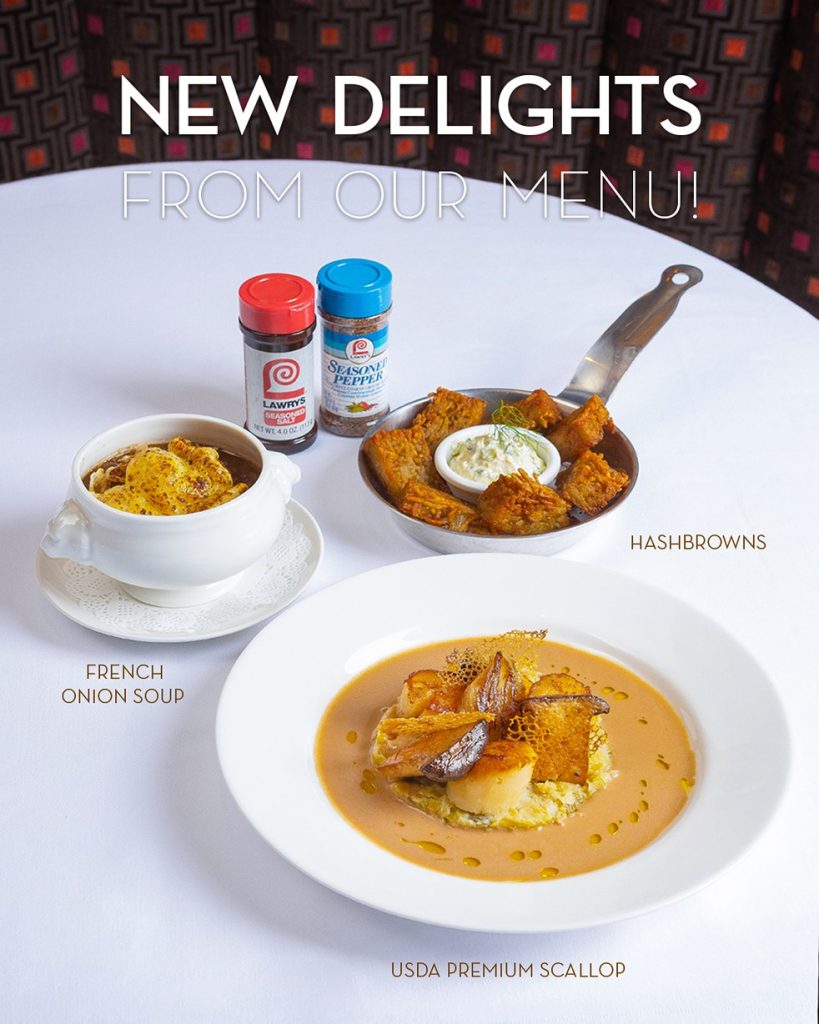 laryws new menu