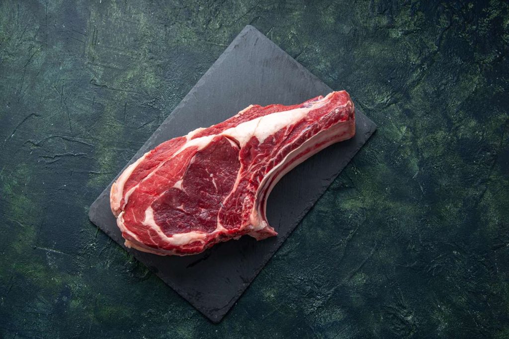 defrost steak