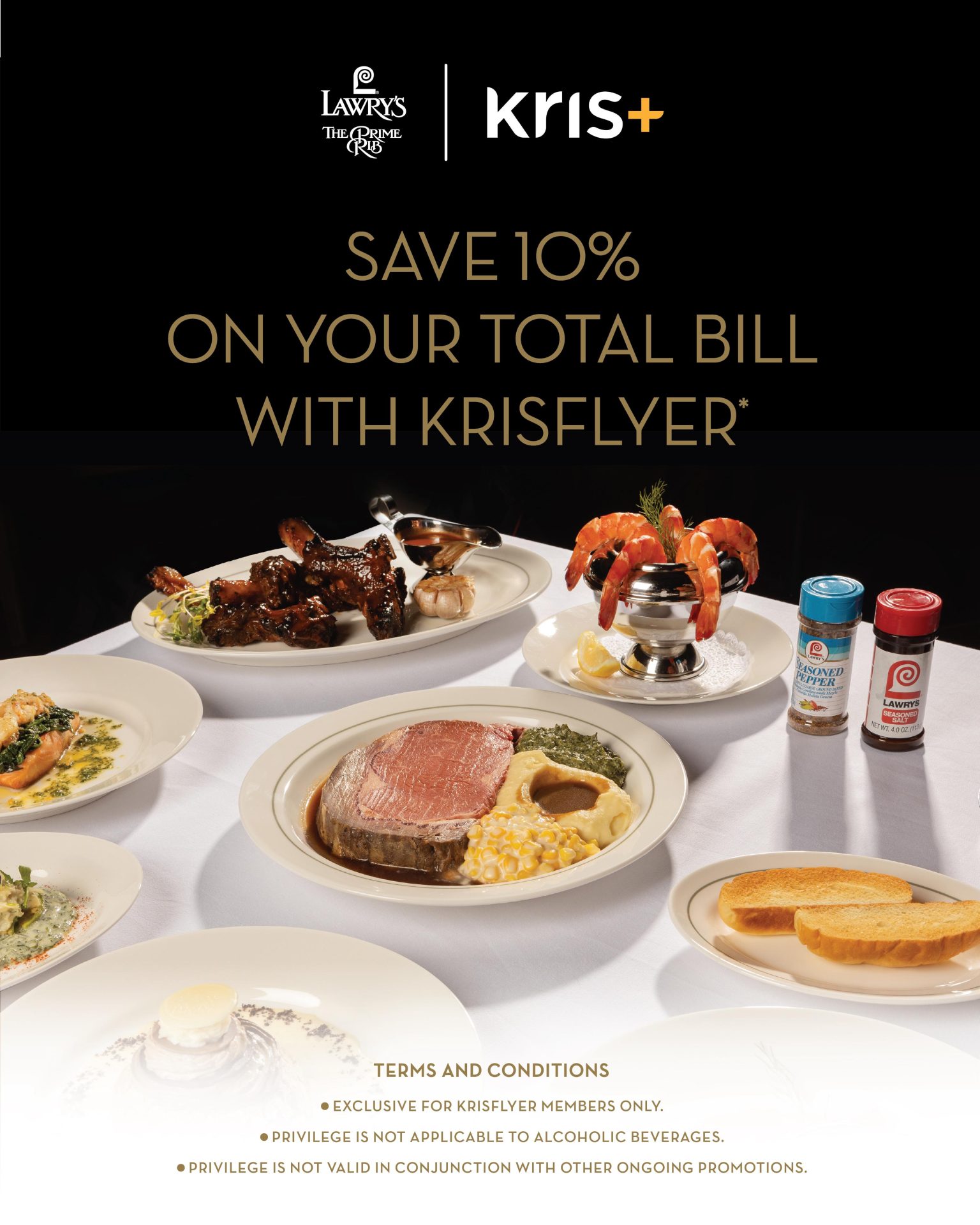 promo lawrys krisflyer