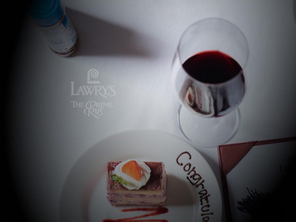 wine with dessert